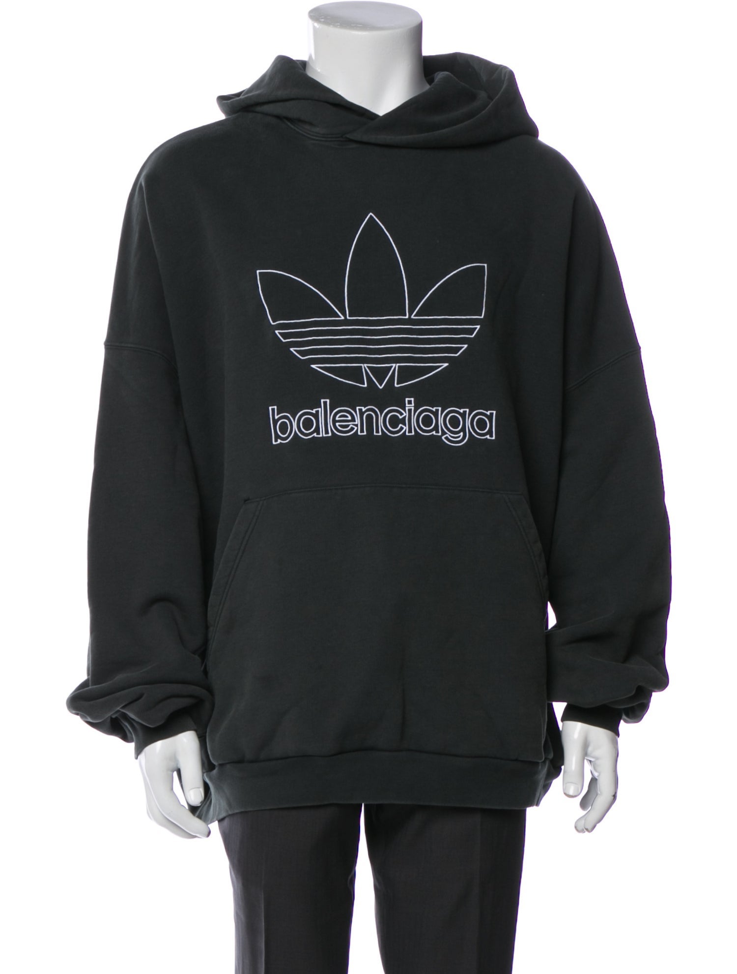 Balenciaga x adidas 2022 Graphic Print Hoodie
