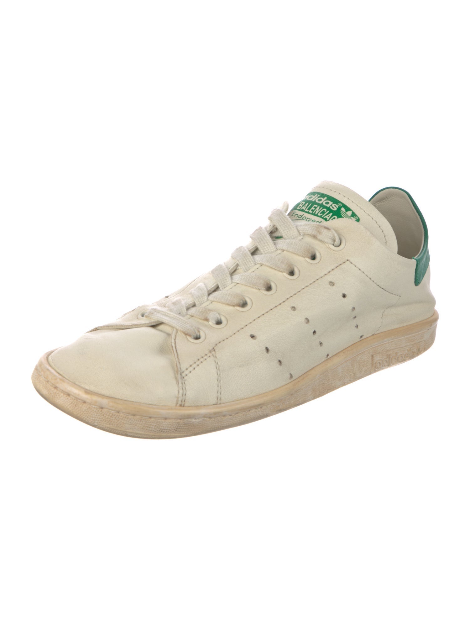 Balenciaga x adidas Stan Smith'Worn Out' Sneakers