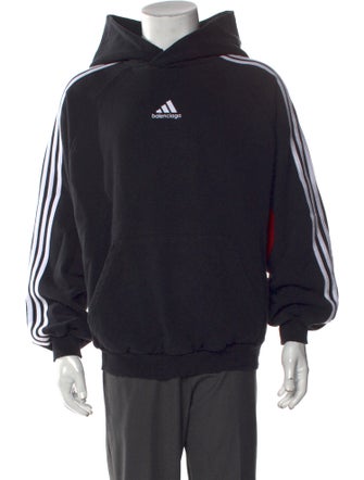 Balenciaga x adidas 2022 Striped Hoodie