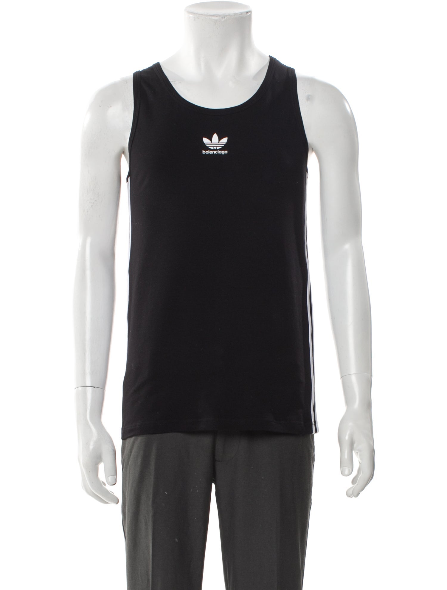 Balenciaga x adidas Graphic Print Scoop Neck T-Shirt