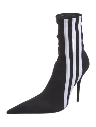 Balenciaga x adidas Neoprene Striped Sock Boots