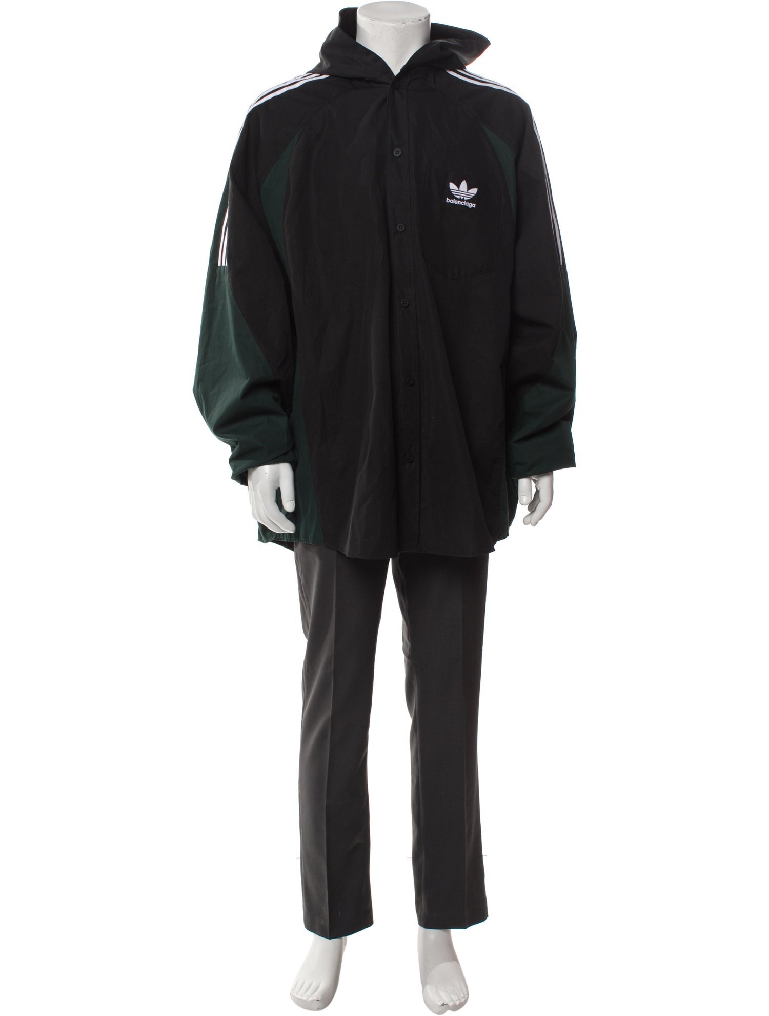 Balenciaga x adidas 2022 Graphic Print Parka w/ Tags