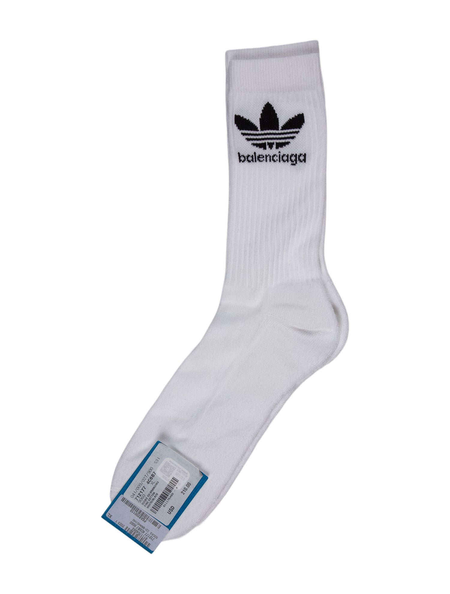 Balenciaga x adidas Logo Tube Socks w/Tags