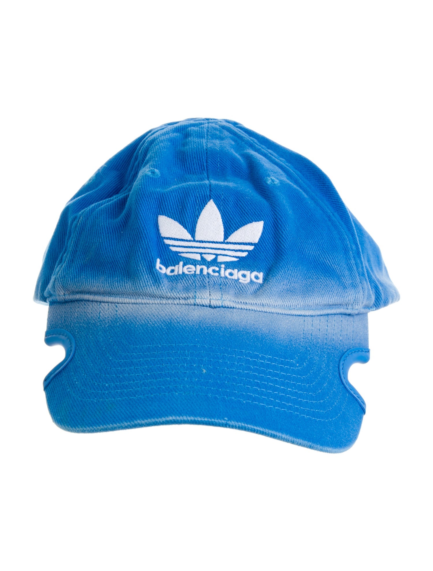 Balenciaga x adidas Distressed Trefoil Baseball Cap