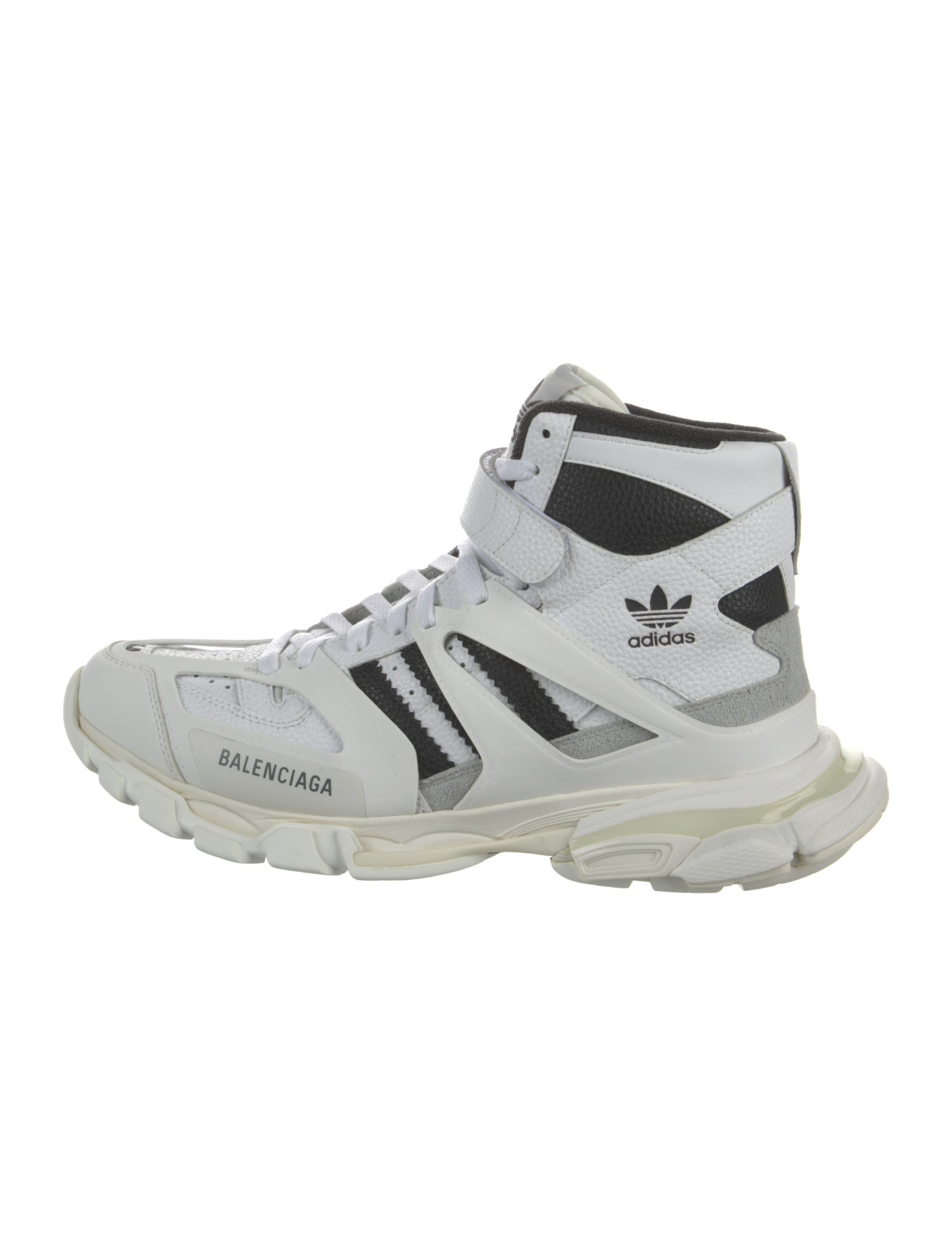Balenciaga x adidas Track Forum 'White Black' Sneakers