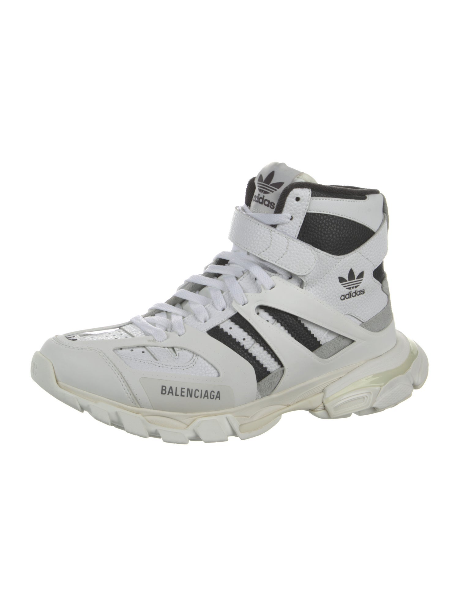 Balenciaga x adidas Track Forum 'White Black' Sneakers