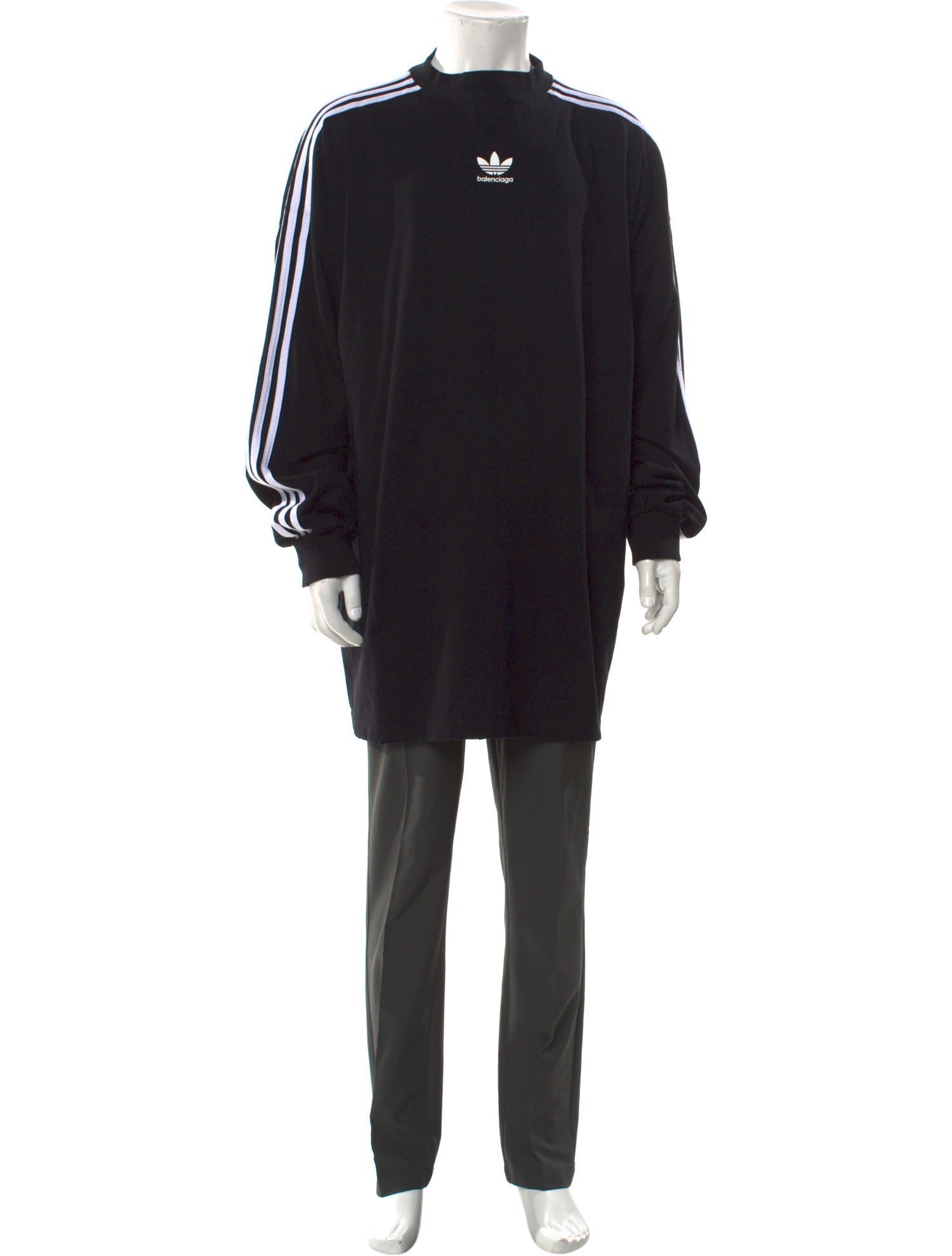 Balenciaga x adidas 2022 Striped Henley