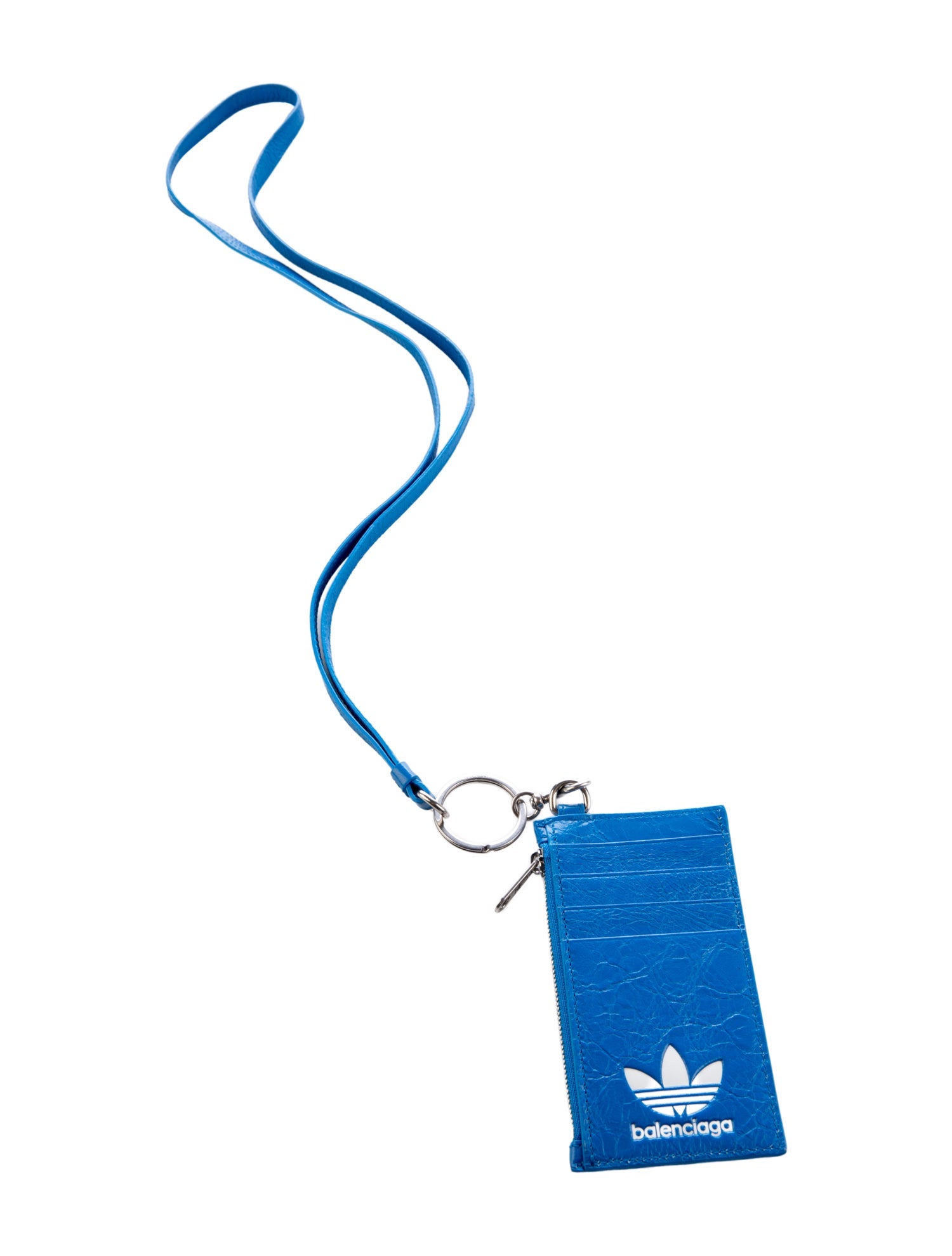 Balenciaga x adidas Leather Printed Wallet