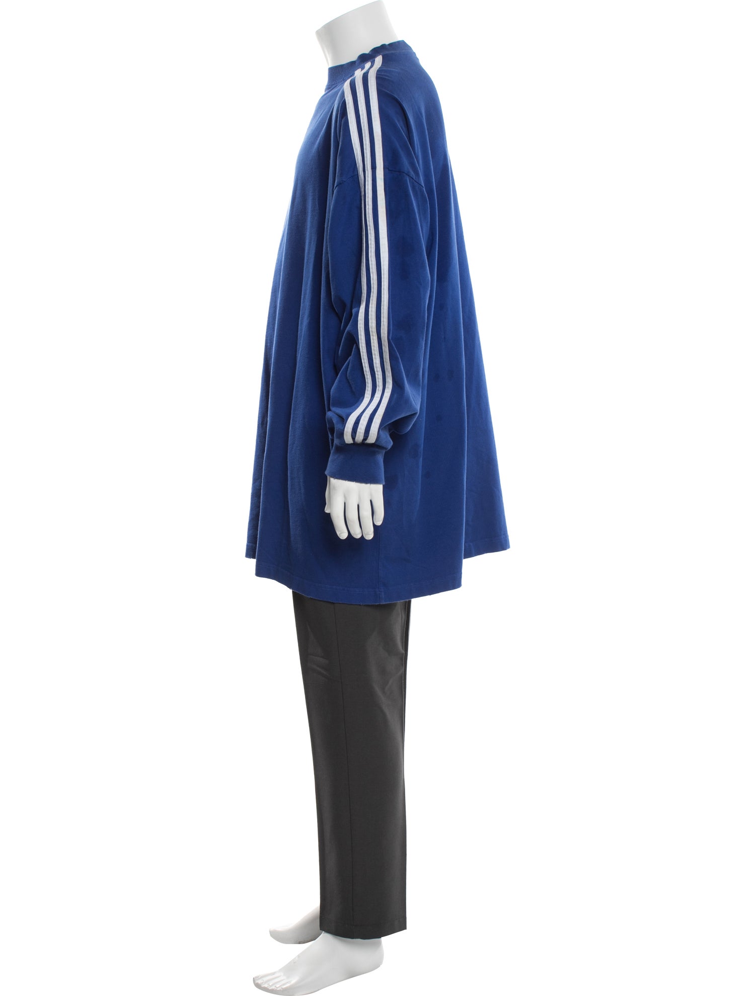 Balenciaga x adidas 2022 Striped Henley