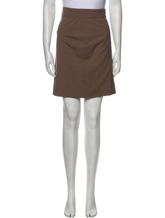 Barbara Bui Wool Mini Skirt