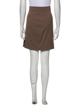 Barbara Bui Wool Mini Skirt