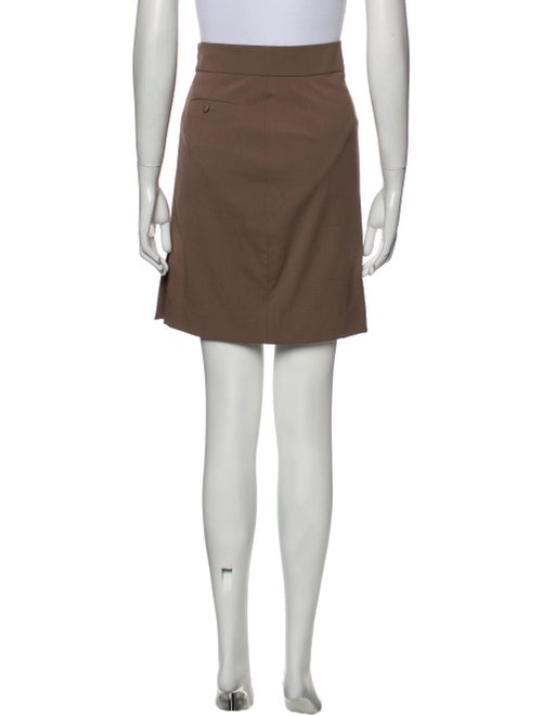 Barbara Bui Wool Mini Skirt