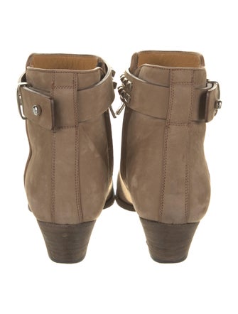 Barbara Bui Leather Studded Accents Boots