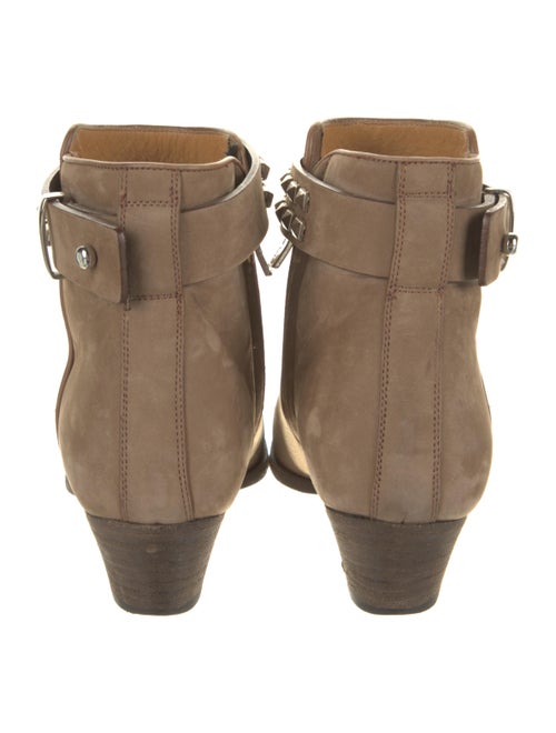 Barbara Bui Leather Studded Accents Boots