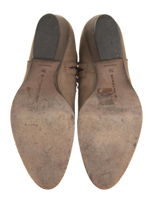 Barbara Bui Leather Studded Accents Boots