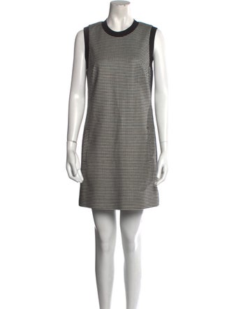 Barbara Bui Houndstooth Print Mini Dress