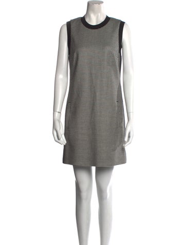 Barbara Bui Dresses Houndstooth Print Mini Dress Us4, Fr36 | S