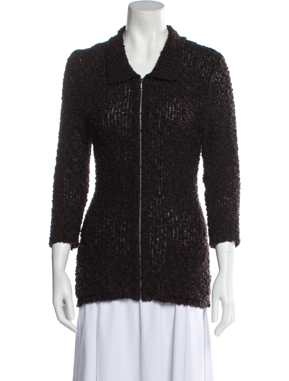 Barbara Bui Tweed Pattern Evening Jacket Gem
