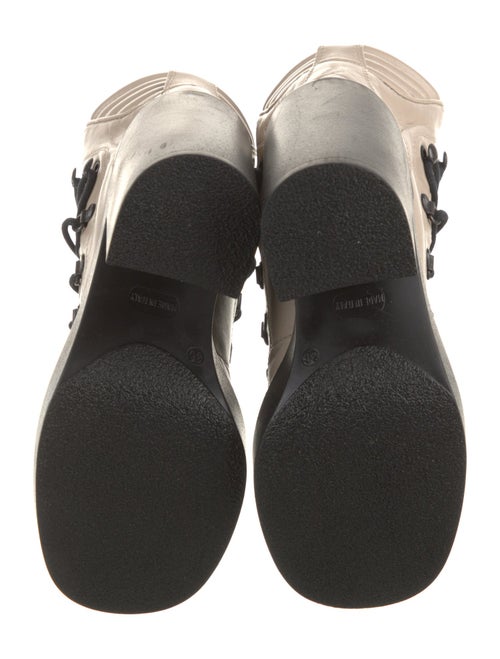 Barbara Bui Leather Combat Boots