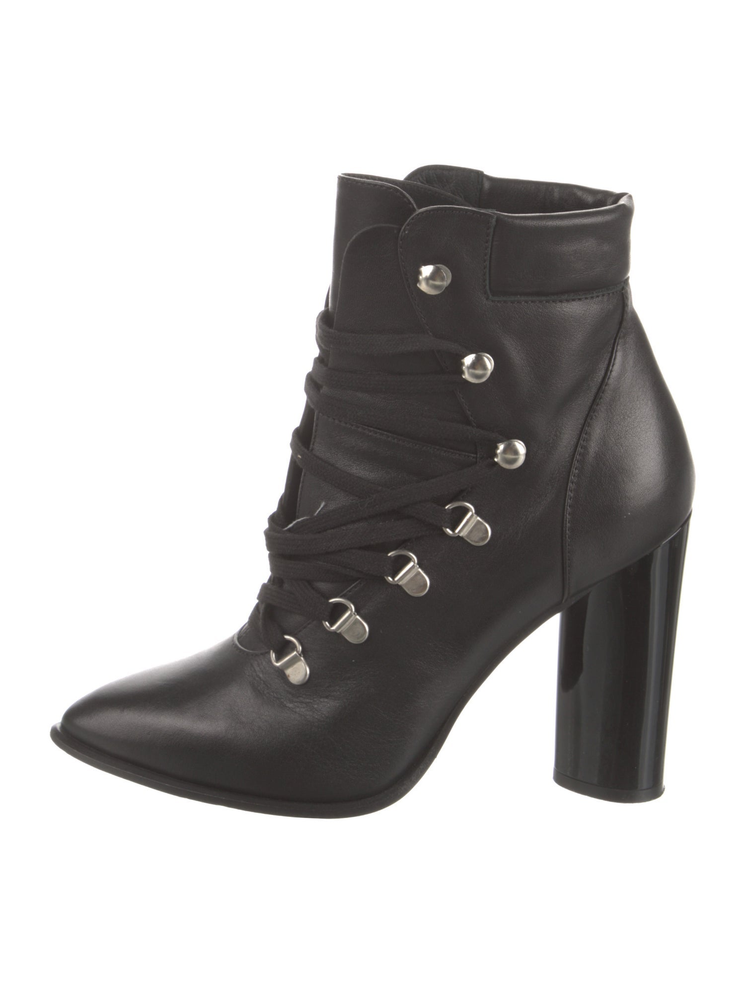 Barbara Bui Leather Lace-Up Boots