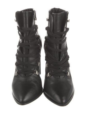 Barbara Bui Leather Lace-Up Boots