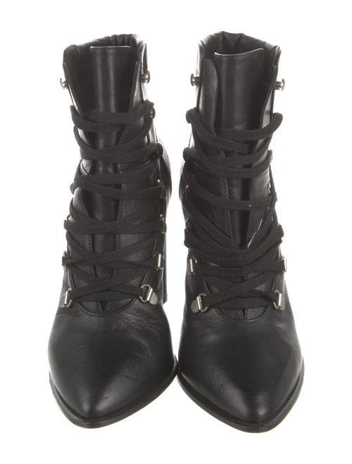Barbara Bui Leather Lace-Up Boots