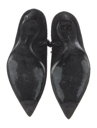 Barbara Bui Suede Studded Accents Boots