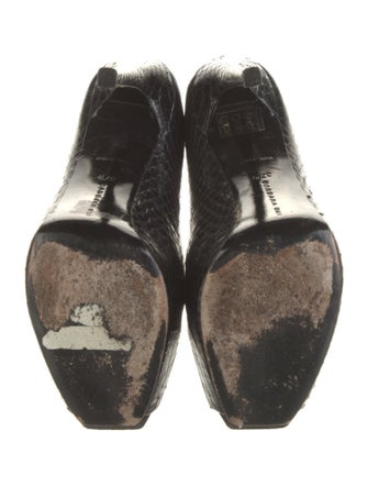Barbara Bui Snakeskin Pumps