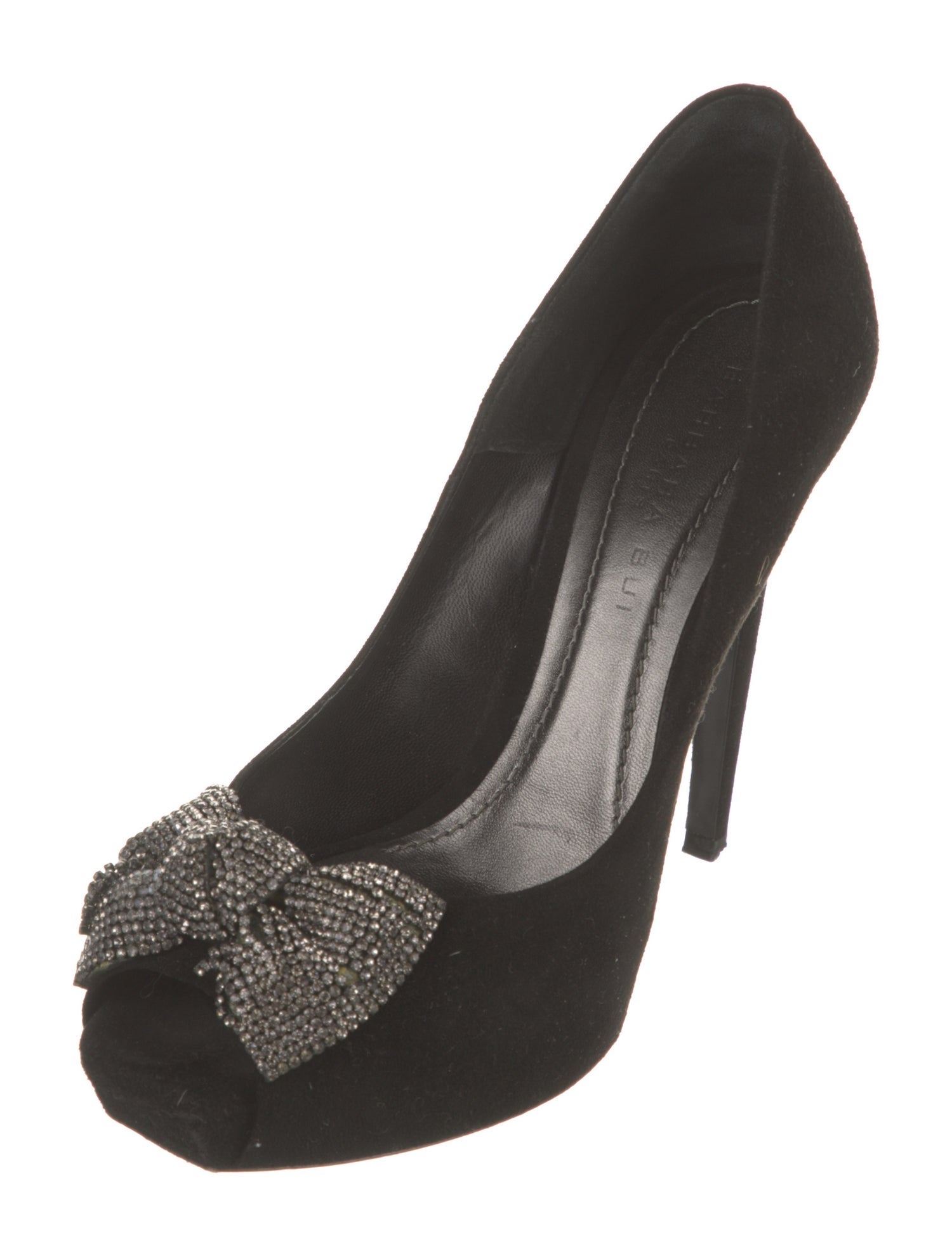 Barbara Bui Suede Bow Accents Pumps