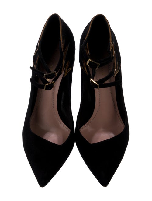 Barbara Bui Leather Leather Trim Embellishment Pumps