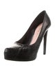 Barbara Bui Snakeskin Pumps