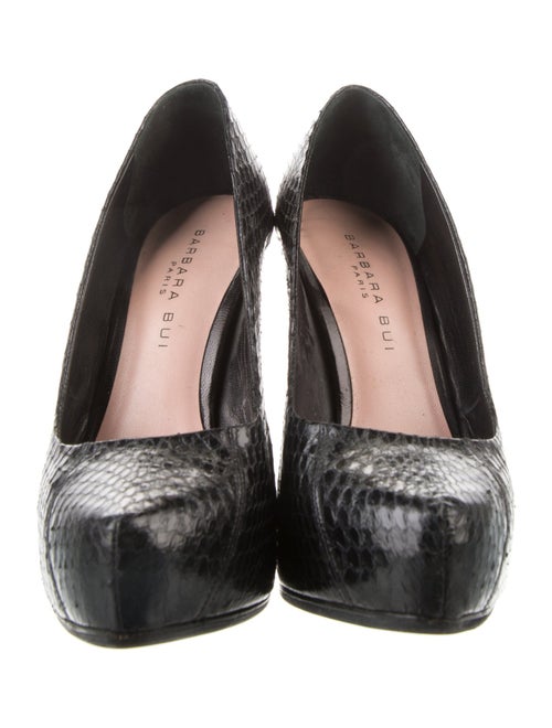 Barbara Bui Snakeskin Pumps