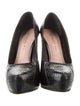 Barbara Bui Snakeskin Pumps