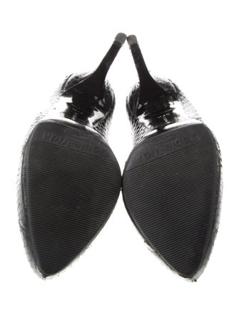 Barbara Bui Snakeskin Pumps