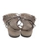 Barbara Bui Suede T-Strap Sandals