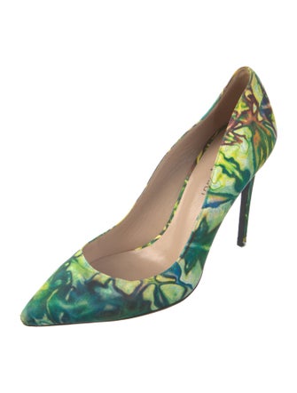 Barbara Bui Leather Printed Pumps
