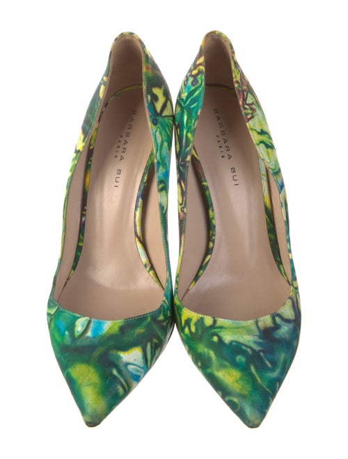 Barbara Bui Leather Printed Pumps