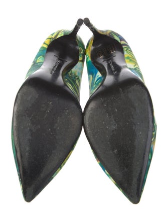 Barbara Bui Leather Printed Pumps
