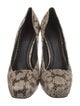Barbara Bui Snakeskin Animal Print Pumps