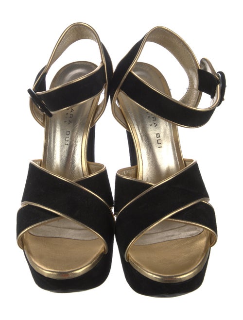 Barbara Bui Suede Slingback Pumps