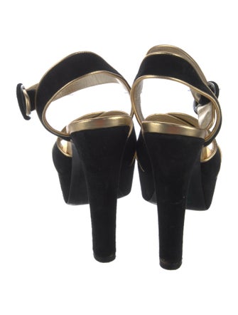 Barbara Bui Suede Slingback Pumps