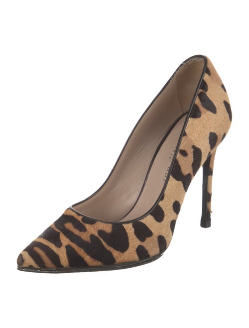 Barbara Bui Ponyhair Animal Print Pumps