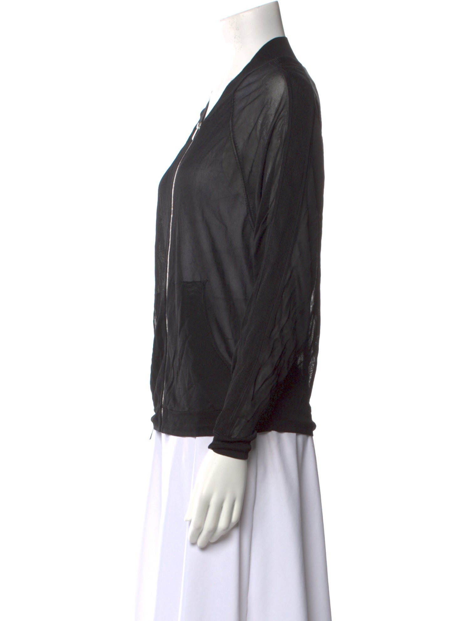 Barbara Bui V-Neck Long Sleeve Blouse