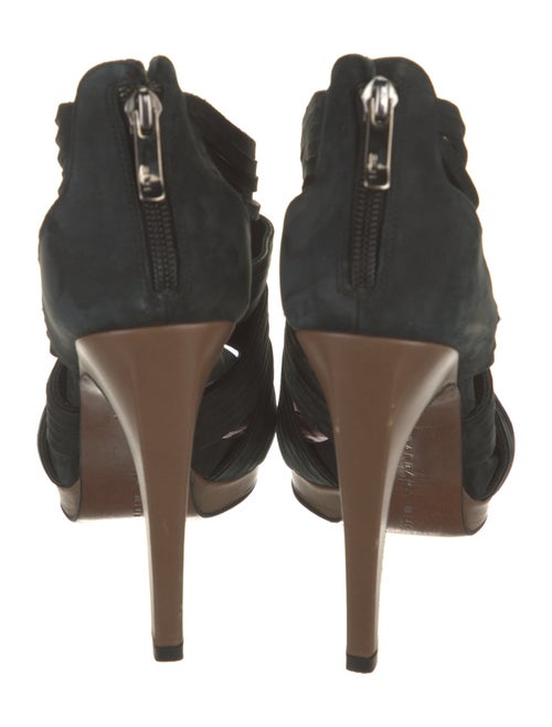 Barbara Bui Suede Cutout Accent Pumps