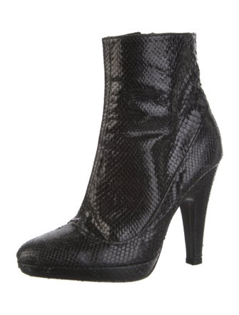 Barbara Bui Snakeskin Boots