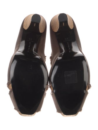 Barbara Bui Satin Cutout Accent Pumps