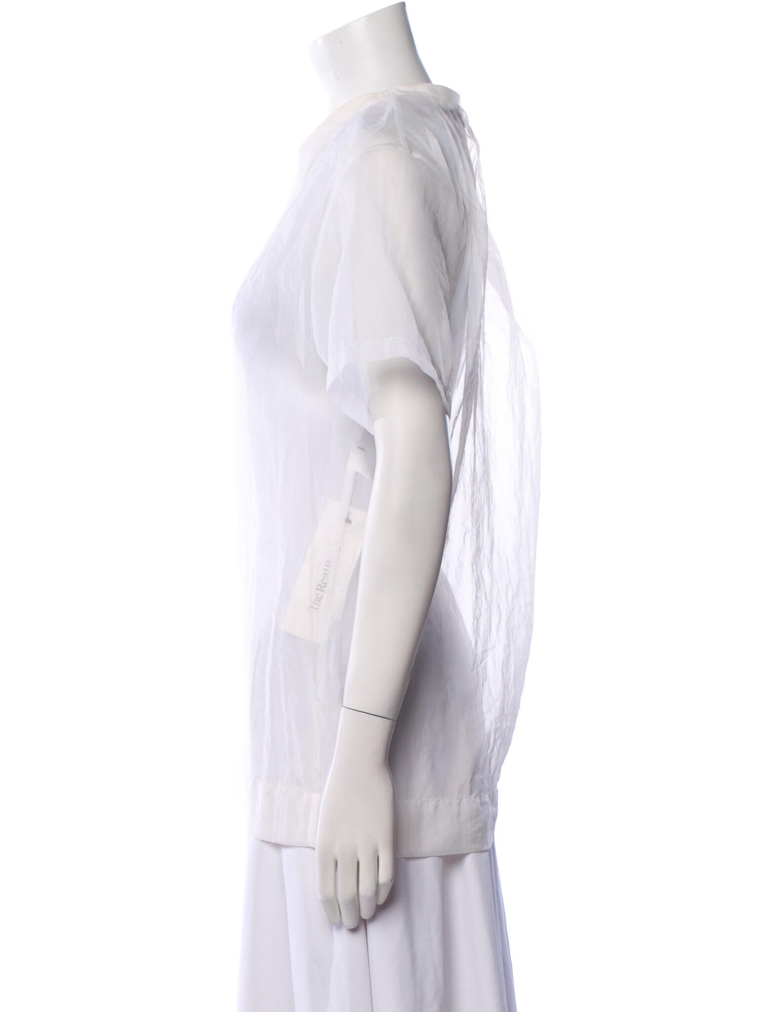 Barbara Bui Crew Neck Short Sleeve Top