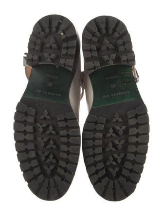 Barbara Bui Leather Combat Boots