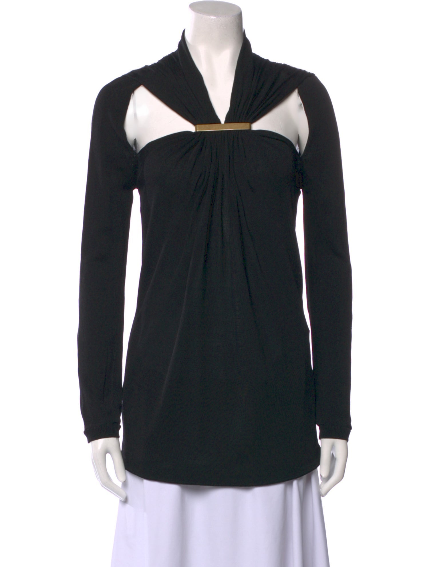 Barbara Bui Long Sleeve Button-Up Top