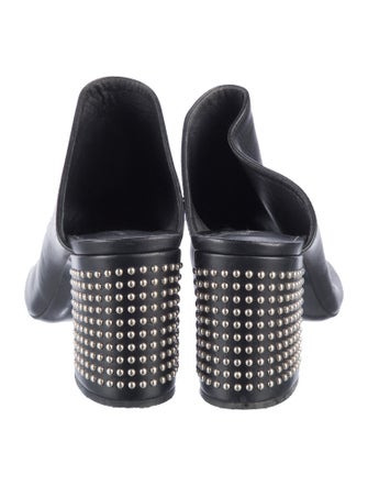 Barbara Bui Leather Slides